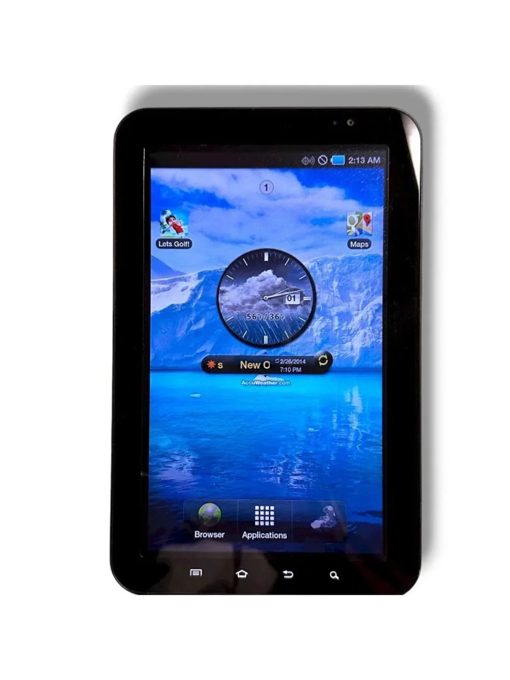 Samsung Galaxy Tab SCH-I800 7-Inch Android Tablet Wi-Fi + 3G Verizon Wireless Un